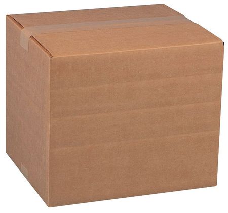 Zoro Select Multidepth Shipping Carton, Brown, 5 In. L 5CFH9