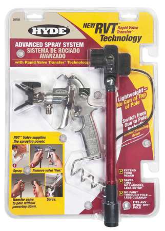 Hyde Advanced Paint Spray System, 18 1/4 In. 28705