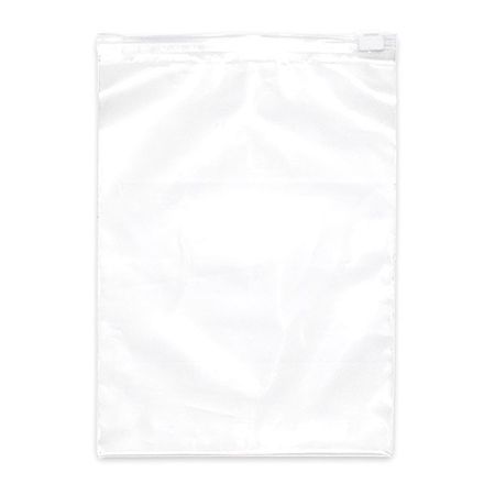 ZORO SELECT Reclosable Poly Bag Slide Seal 10" x 8", 3 mil, Clear, Pk250 5CNX5