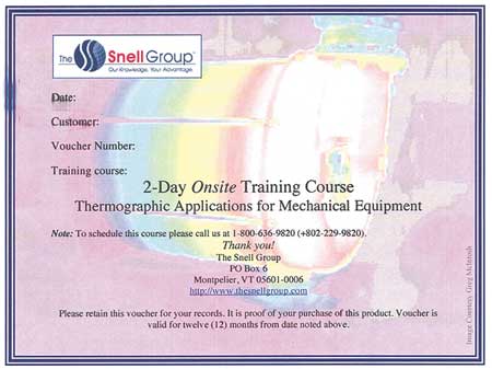 THE SNELL GROUP Thermography Training, Onsite, Mechanical SNELL-2D-ON-MECH