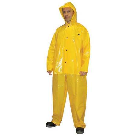 Tingley Iron Eagle Rain Jacket, Unrated, Yellow, 4XL J22107