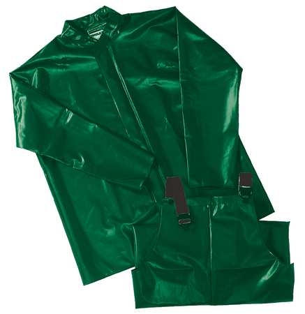 Tingley Iron Eagle Rain Jacket, Unrated, Green, 2XL J22208