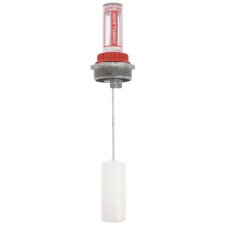 AT-A-GLANCE Overfill Gauge, 2 In NPT, 12 In From Top O-2-12