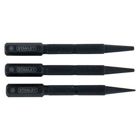 Stanley 3 Piece Square Head Nail Set 58-230