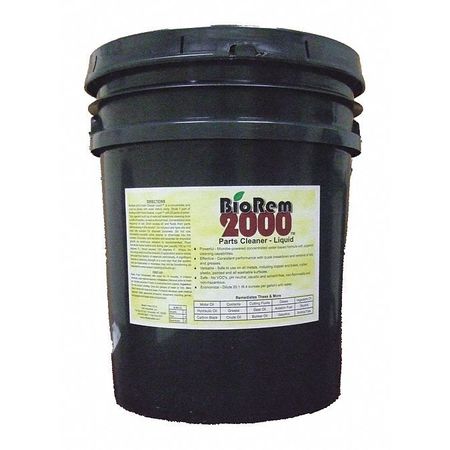 Biorem-2000 BioRem-2000 Parts Cleaner, Liquid, 5 gal. 8003-005