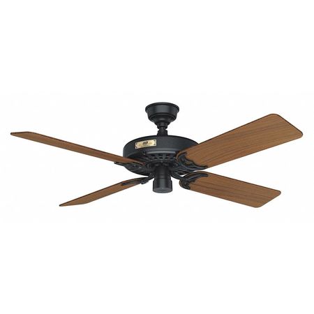 Decorative Ceiling Fan 52 Blade Dia 5 Blades Variable Speed 120v