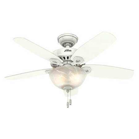 HUNTER Decorative Ceiling Fan, 42" Blade Dia., 1 Phase, 120 52217