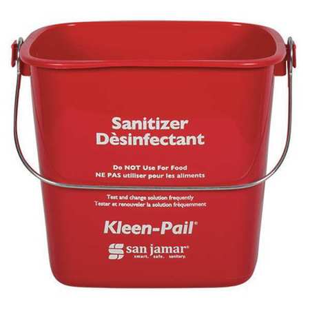 Kleen-Pail Kleen-Pail, 3Qt, Red KP97RD