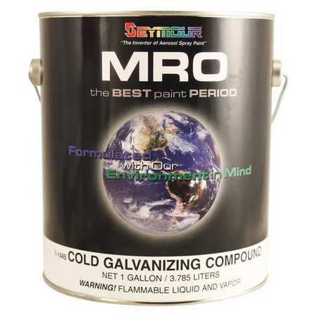 Seymour Of Sycamore Paint, Cold Galv Primer, 1 gal. 1-1445