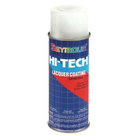 Seymour Of Sycamore Hi-Tech Lacquer Spray Paint, Gloss Clear, 12 oz 16-821