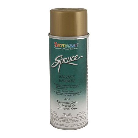 SEYMOUR OF SYCAMORE Spruce Paint, UnivGoldMetlc, 12oz. 98-50