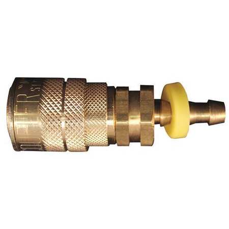 Milton M Style Push-Lock Coupler, 1/4" Hose, PK10 1717-4