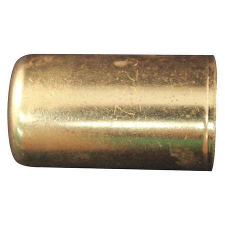 MILTON Brass Hose Ferrule, 1/2" OD, PK100 1654-2BK