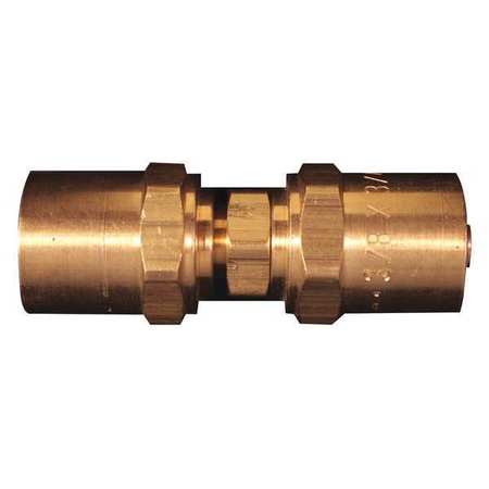 MILTON Reusable Brass Hose Mender, 3/4" OD, PK5 623