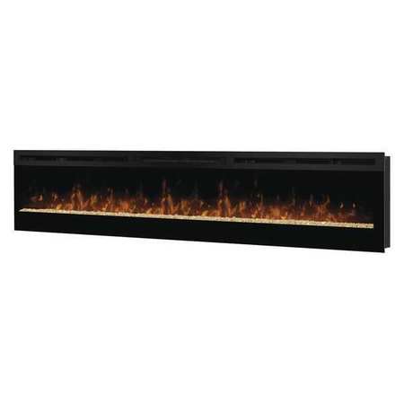 Dimplex Electric Fireplace, Wall Mount, 74" BLF74