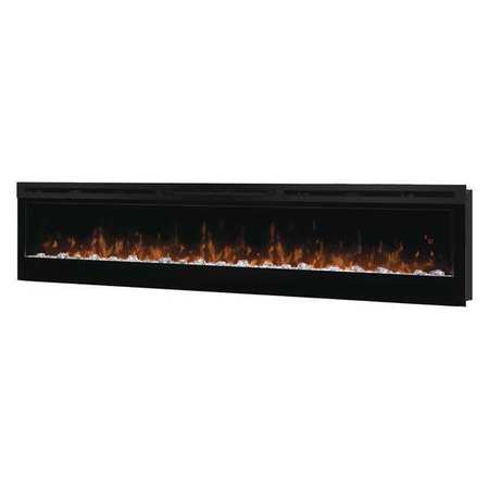 Dimplex Prism Electric Linear Fireplace, 74" Width, Acrylic Ice Media BLF7451