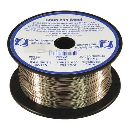 Mountain Welding Wire, 30in, Stainless Steel, 4in WEW-6245
