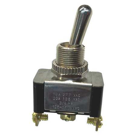 Gardner Bender Toggle Switch, SPDT, 20A, 125VAC, On/On GSW-12