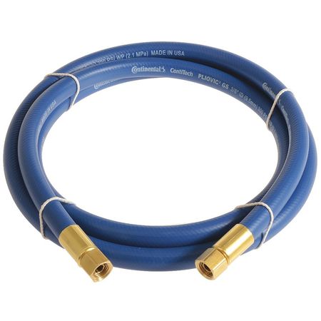 CONTINENTAL CONTITECH 1/2" x 5 ft PVC Coupled Multipurpose Air Hose 300 psi BL PLB05030-05-41