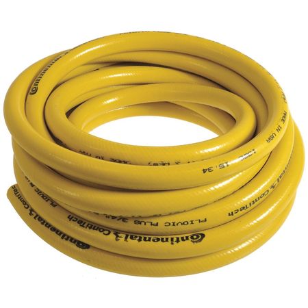 CONTINENTAL CONTITECH 1" ID x 25 ft. PVC Air Hose 250 PSI YL PLY10025-25