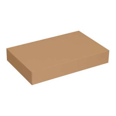 PARTNERS BRAND Apparel Boxes, 19" x 12" x 3", Kraft, 100/Case AB19123K