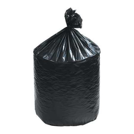 PARTNERS BRAND Trash Bags, 36 in x 58 in, Black, 100 PK LBF3658X5B