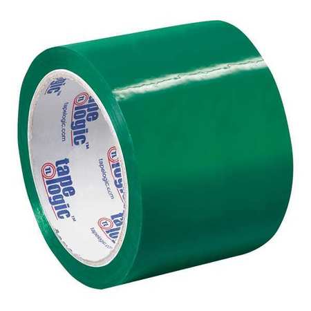 TAPE LOGIC Tape Logic® Carton Sealing Tape, 2.2 Mil, 3" x 55 yds., Green, 24/Case T90522G