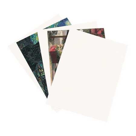 PARTNERS BRAND Chipboard Pads, 8 1/2" x 11", White, 960/Case CP8511W