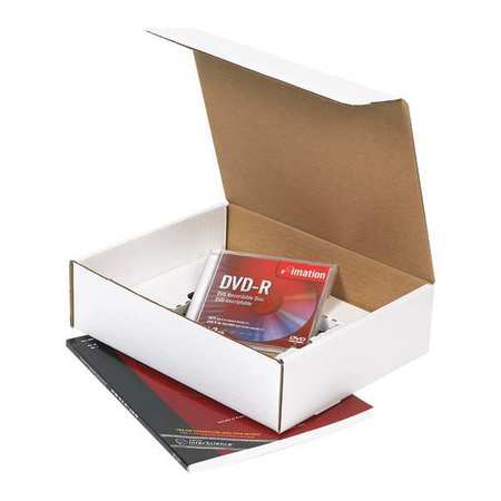 PARTNERS BRAND CD Literature Mailer Kits, 11 1/8" x 8 3/4" x 4", White, 50/Bundle CDLM1184