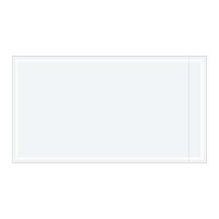 TAPE LOGIC Tape Logic® "Clear Face" Document Envelopes, 5-1/2" x 10", Clear, 1000/Case PL28