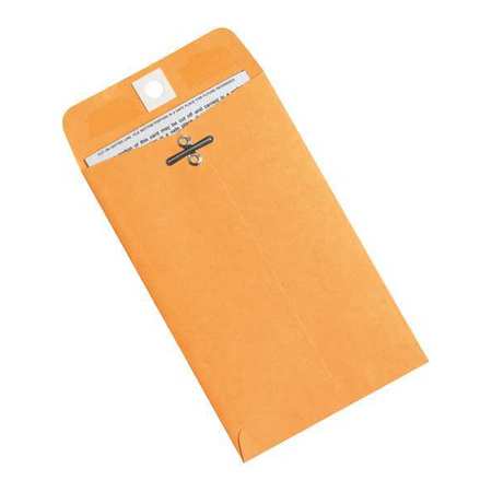 PARTNERS BRAND Clasp Envelopes, 4" x 6 3/8", Kraft, 1000/Case EN1014