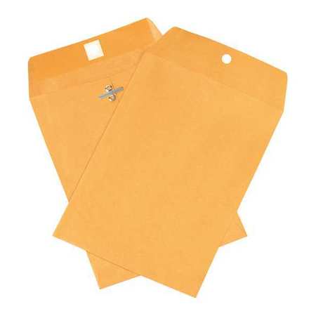 PARTNERS BRAND Clasp Envelopes, 6 1/2" x 9 1/2", Kraft, 1000/Case EN1002