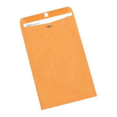 PARTNERS BRAND Clasp Envelopes, 9 1/4" x 14 1/2", Kraft, 500/Case EN1018