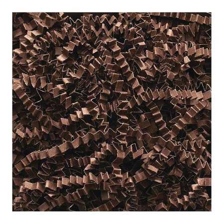 PARTNERS BRAND Crinkle Paper, 10 lb., Chocolate, 1/Case CP10G