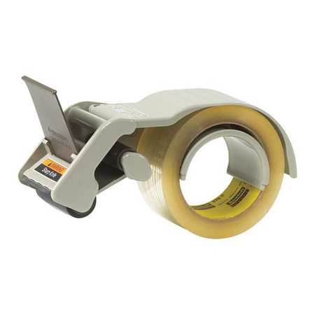 SCOTCH 3M™ H-192 Deluxe Carton Sealing Tape Dispenser, 2", Gray, 1/Each TD3MH192