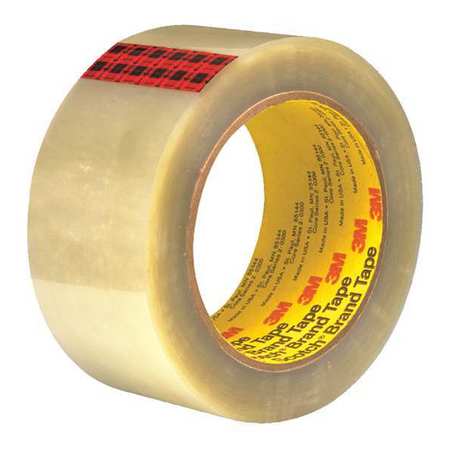 SCOTCH 3M™ 351 Carton Sealing Tape, 3.4 Mil, 2" x 55 yds., Clear, 6/Case T9013516PK