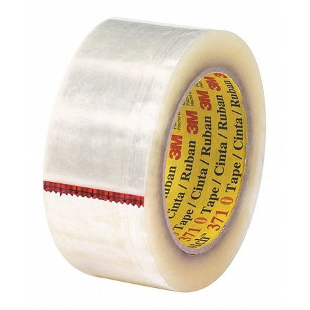 SCOTCH 3M™ 371 Carton Sealing Tape, 1.9 Mil, 2" x 55 yds., Clear, 6/Case T9013716PK