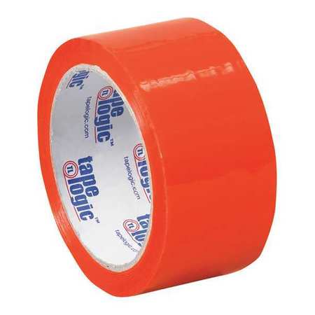TAPE LOGIC Tape Logic® Carton Sealing Tape, 2.2 Mil, 2" x 55 yds., Orange, 18/Case T90122O18PK