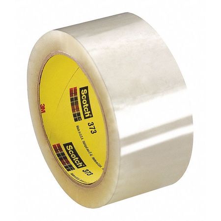 SCOTCH 3M™ 373 Carton Sealing Tape, 2.5 Mil, 2" x 55 yds., Clear, 36/Case T901373