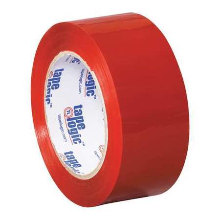 TAPE LOGIC Tape Logic® Carton Sealing Tape, 2.2 Mil, 2" x 110 yds., Red, 6/Case T90222R6PK