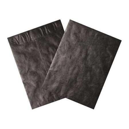 TYVEK Tyvek® Envelopes, 9" x 12", Black, 100/Case TYC912B