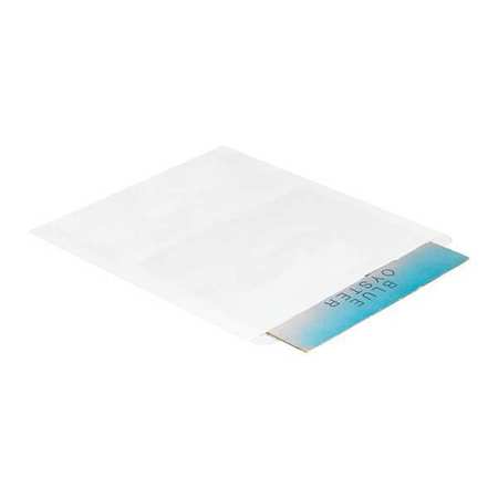 PARTNERS BRAND Flat Merchandise Bags, 15" x 18", White, 500/Case BGM109W