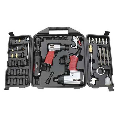 Briggs & Stratton Air Tool and Accessory Kit, 62 Pcs 6392-00