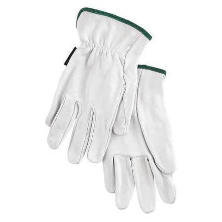 Mcr Safety Goatskin Leather, Driver Gloves, Med, PK12 127-3601M