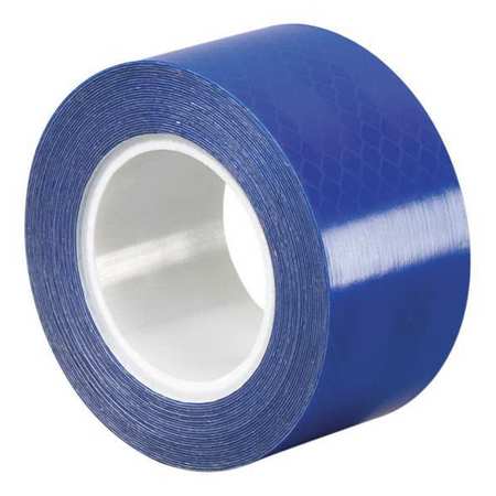 3M Reflective Tape, Blue, 1"x5 yd. 3435