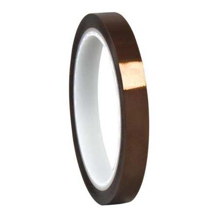 TAPECASE Polyimide Tape, 0.125" x 5 yd., PK3 BL