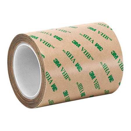 3M Adhesive Transfer Tape, Clear, 5"x5yd. F9469PC
