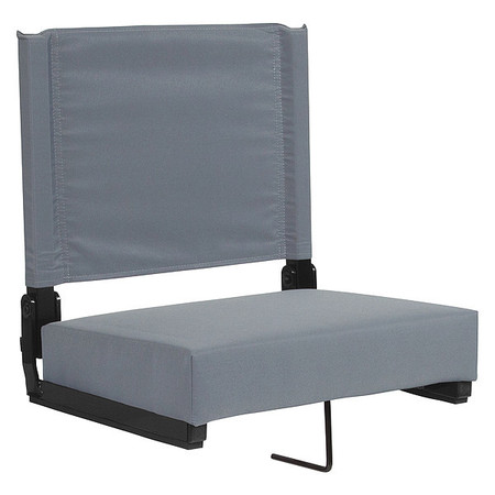 Flash Furniture Gray Stadium Chair XU-STA-GY-GG