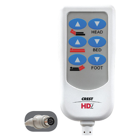 CREST HEALTHCARE HD2 Bed Control, For Basic American BCAG602