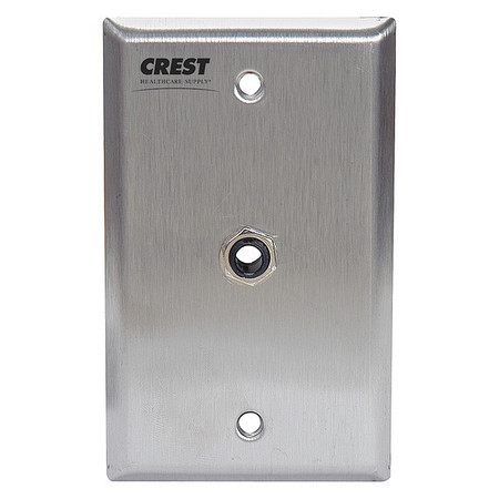 Crest Healthcare Receptacle Station, 1/4" Phone Jack 4301-1